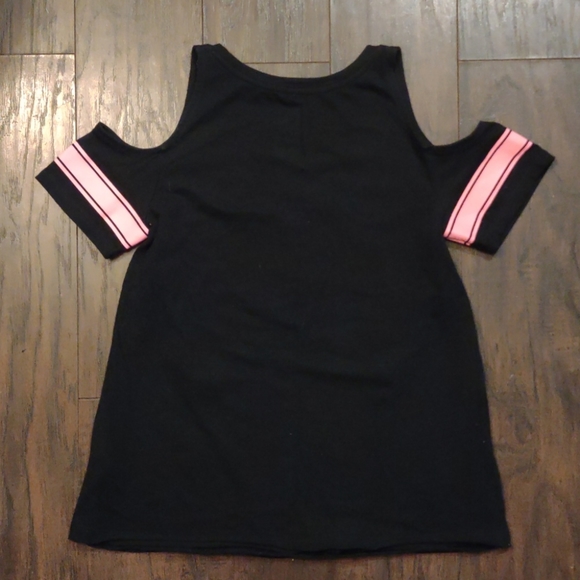 🌼SO cold shoulder mermaid tee. Girls SZ 10 - Picture 2 of 4